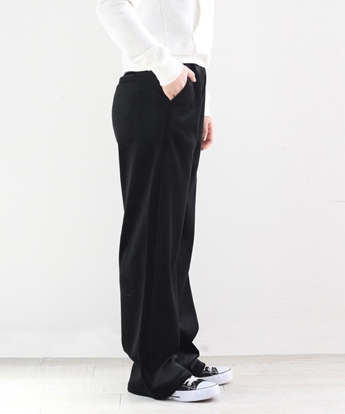 aimoha（アイモハ）の「毛布のような肌ざわり裏起毛 暖かリラックスパンツ (AW)（その他パンツ・レディース・ベージュ/グレー/ブラウン/ブラック・MEDIUM/LARGE/X-LARGE/XXXX-LARGE/XX-LARGE/SMALL/XXX-LARGE）」の9枚目の写真