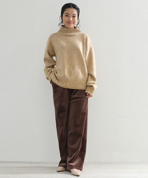aimoha（アイモハ）の「毛布のような肌ざわり裏起毛 暖かリラックスパンツ (AW)（その他パンツ・レディース・ベージュ/グレー/ブラウン/ブラック・MEDIUM/LARGE/X-LARGE/XXXX-LARGE/XX-LARGE/SMALL/XXX-LARGE）」の21枚目の写真
