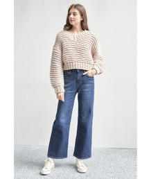 ALEXIA STAM | Wide Straight Jeans/ワイドストレートジーンズ(デニムパンツ)