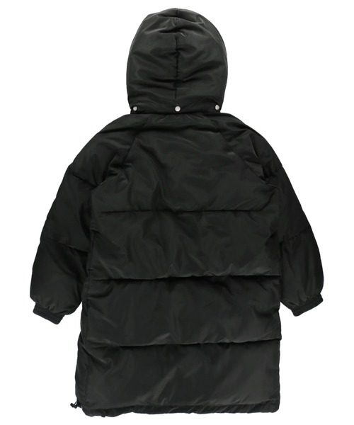 アリシアスタン　コート セール】Long Padded Coat/ロゴパデッドコート（ダウン