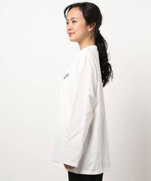 jumelle（ジュメロ）の「ロゴカットソー（Tシャツ/カットソー・レディース・オフホワイト/クリーム・FREE）」の4枚目の写真