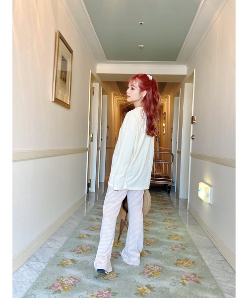 jumelle（ジュメロ）の「ロゴカットソー（Tシャツ/カットソー・レディース・オフホワイト/クリーム・FREE）」の11枚目の写真