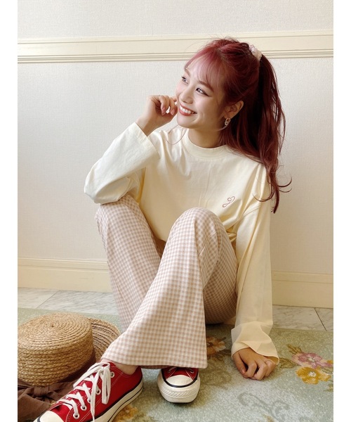 jumelle（ジュメロ）の「ロゴカットソー（Tシャツ/カットソー・レディース・オフホワイト/クリーム・FREE）」の8枚目の写真