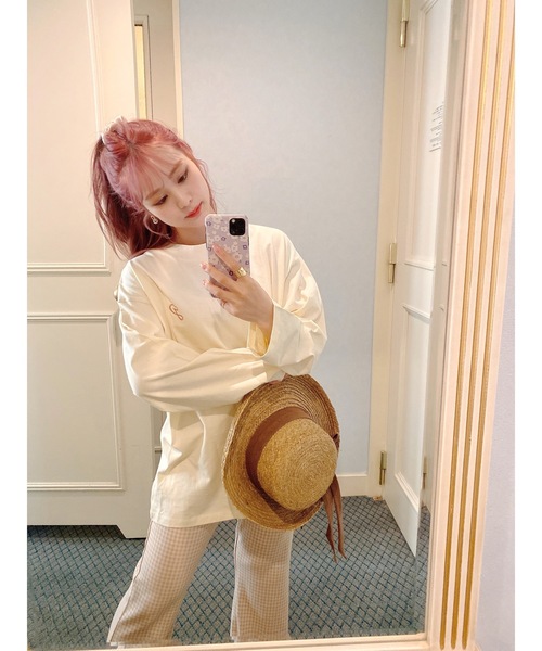 jumelle（ジュメロ）の「ロゴカットソー（Tシャツ/カットソー・レディース・オフホワイト/クリーム・FREE）」の7枚目の写真