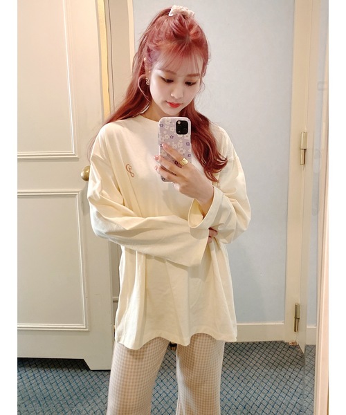 jumelle（ジュメロ）の「ロゴカットソー（Tシャツ/カットソー・レディース・オフホワイト/クリーム・FREE）」の6枚目の写真