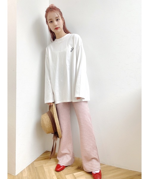 jumelle（ジュメロ）の「ロゴカットソー（Tシャツ/カットソー・レディース・オフホワイト/クリーム・FREE）」の20枚目の写真