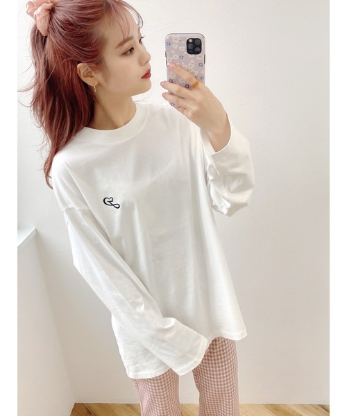 jumelle（ジュメロ）の「ロゴカットソー（Tシャツ/カットソー・レディース・オフホワイト/クリーム・FREE）」の19枚目の写真