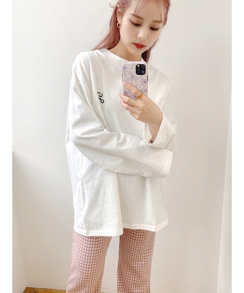 jumelle（ジュメロ）の「ロゴカットソー（Tシャツ/カットソー・レディース・オフホワイト/クリーム・FREE）」の18枚目の写真