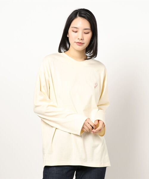 jumelle（ジュメロ）の「ロゴカットソー（Tシャツ/カットソー・レディース・オフホワイト/クリーム・FREE）」の12枚目の写真