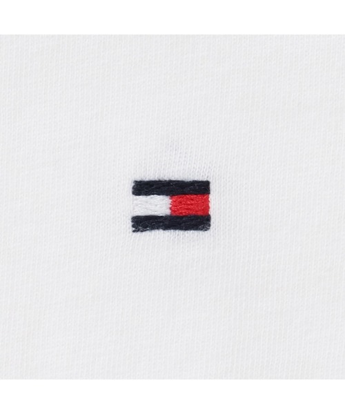 TOMMY HILFIGER（トミーヒルフィガー）の「【90~170㎝展開】ベーシックフラッグロングスリーブTシャツ（Tシャツ/カットソー・キッズ・ホワイト/ネイビー・90cm/110cm/100cm/120cm/130cm/140cm/150cm/160cm/170cm）」の9枚目の写真