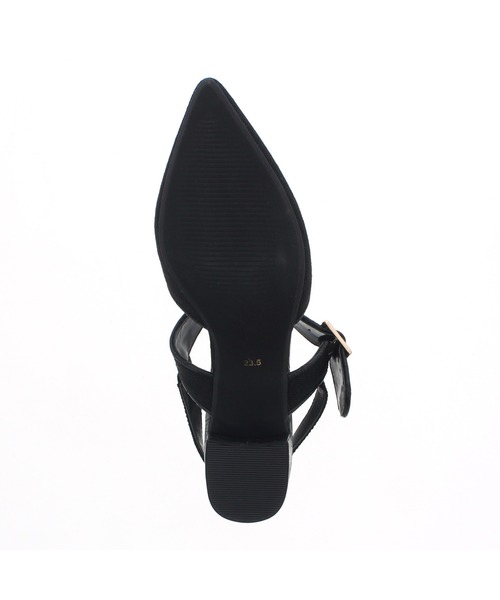 JELLY BEANS（ジェリービーンズ）の「ベルトバックバンドミュール(204-32636)JELLY BEANS(ジェリービーンズ)（サンダル・レディース・ブラック/ベージュ・S/M/L）」の9枚目の写真