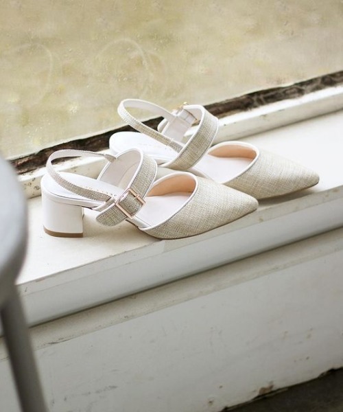 JELLY BEANS（ジェリービーンズ）の「ベルトバックバンドミュール(204-32636)JELLY BEANS(ジェリービーンズ)（サンダル・レディース・ブラック/ベージュ・S/M/L）」の12枚目の写真