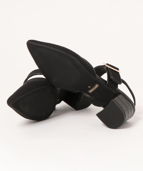 JELLY BEANS（ジェリービーンズ）の「ベルトバックバンドミュール(204-32636)JELLY BEANS(ジェリービーンズ)（サンダル・レディース・ブラック/ベージュ・S/M/L）」の15枚目の写真