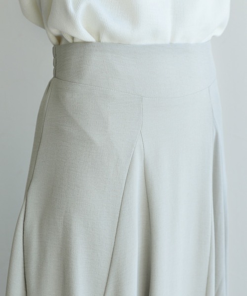 reca(レカ)の「無地ロングスカート(スカート・レディース・ミント/ベージュ・M/L)」の12枚目の写真