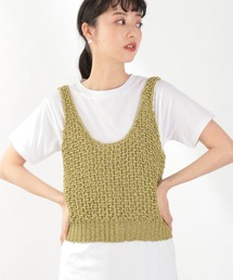 LOWRYS FARM | テープヤーンビスチェ　937259(ベスト)