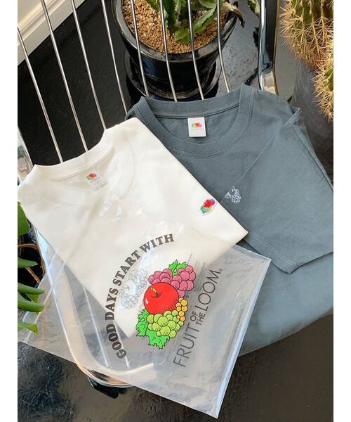 MURUA(ムルーア)の「【MURUA×FRUIT OF THE LOOM】コラボTシャツ【2枚パック】(Tシャツ/カットソー・レディース・その他1・FREE)」の12枚目の写真