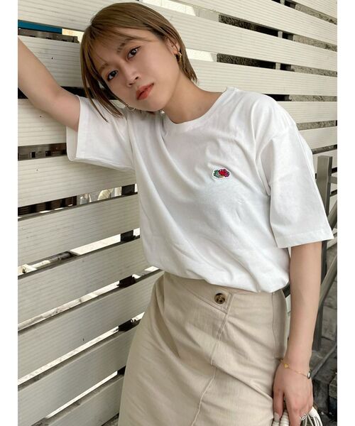 MURUA(ムルーア)の「【MURUA×FRUIT OF THE LOOM】コラボTシャツ【2枚パック】(Tシャツ/カットソー・レディース・その他1・FREE)」の10枚目の写真