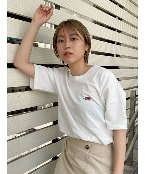 MURUA(ムルーア)の「【MURUA×FRUIT OF THE LOOM】コラボTシャツ【2枚パック】(Tシャツ/カットソー・レディース・その他1・FREE)」の6枚目の写真