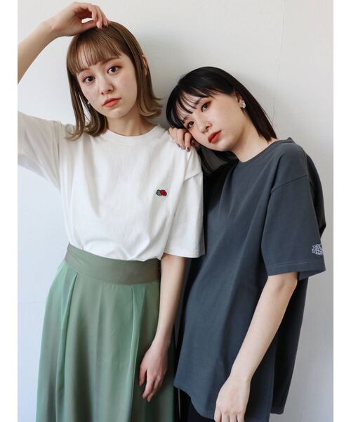 MURUA(ムルーア)の「【MURUA×FRUIT OF THE LOOM】コラボTシャツ【2枚パック】(Tシャツ/カットソー・レディース・その他1・FREE)」の7枚目の写真