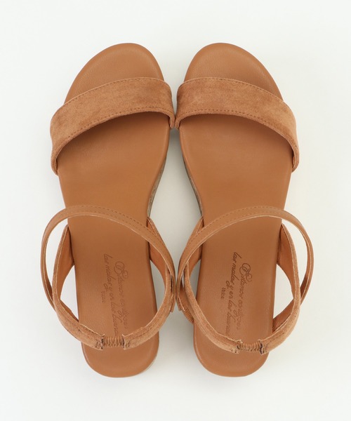 ikka（イッカ）の「バックストラップフラットサンダル（サンダル・レディース・ホワイト/ブラック/ベージュ・M/L）」の7枚目の写真