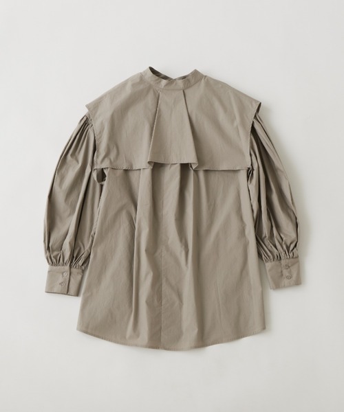 WHO'S WHO gallery（フーズフーギャラリー）の「セパレートシャツワンピース（シャツワンピース・レディース・ブラック/グレー/オフホワイト・FREE）」の18枚目の写真