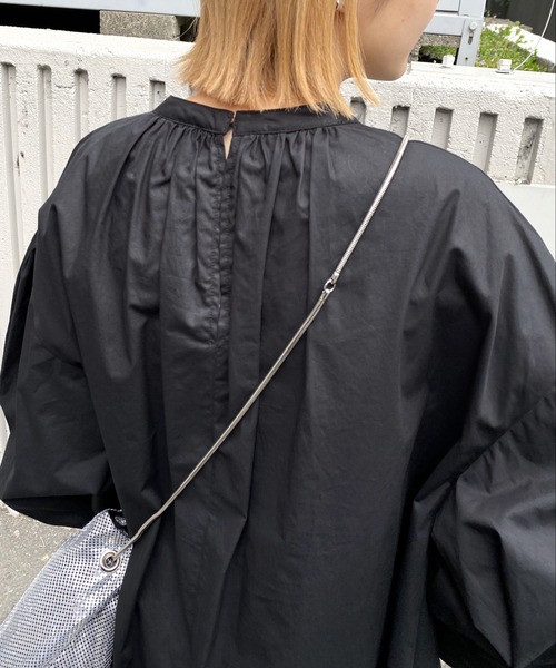 WHO'S WHO gallery（フーズフーギャラリー）の「セパレートシャツワンピース（シャツワンピース・レディース・ブラック/グレー/オフホワイト・FREE）」の15枚目の写真