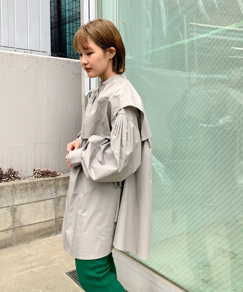 WHO'S WHO gallery（フーズフーギャラリー）の「セパレートシャツワンピース（シャツワンピース・レディース・ブラック/グレー/オフホワイト・FREE）」の22枚目の写真