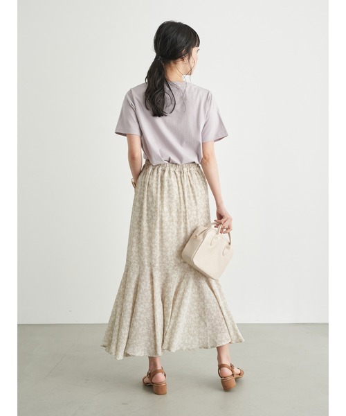 earth music&ecology（アースミュージックアンドエコロジー）の「No rainTシャツ　＊（Tシャツ/カットソー・レディース・ブラック/オフホワイト/ラベンダー・FREE）」の8枚目の写真