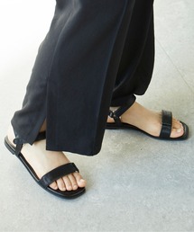 サテンベルクロサンダル