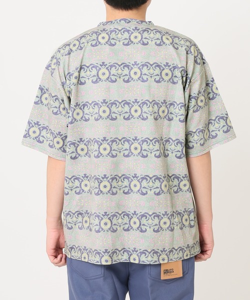 JOURNAL STANDARD relume（ジャーナルスタンダード　レリューム）の「パターンプリントS/STEE（Tシャツ/カットソー・メンズ・グリーン系その他/グリーン系その他2/グリーン・MEDIUM/LARGE）」の12枚目の写真