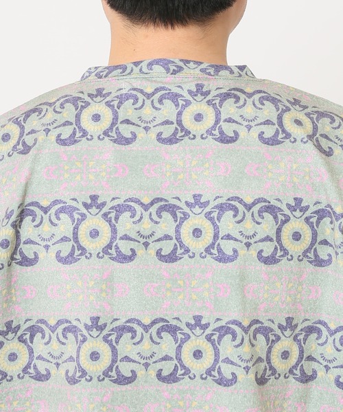 JOURNAL STANDARD relume（ジャーナルスタンダード　レリューム）の「パターンプリントS/STEE（Tシャツ/カットソー・メンズ・グリーン系その他/グリーン系その他2/グリーン・MEDIUM/LARGE）」の13枚目の写真