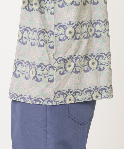 JOURNAL STANDARD relume（ジャーナルスタンダード　レリューム）の「パターンプリントS/STEE（Tシャツ/カットソー・メンズ・グリーン系その他/グリーン系その他2/グリーン・MEDIUM/LARGE）」の16枚目の写真