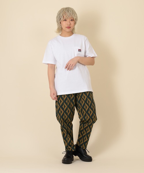 SlashDate(スラッシュデイト)の「バルーンテーパード 総柄アンクル シェフパンツ(チノパンツ・メンズ・ストライプ/その他・S/M/XL/L)」の6枚目の写真