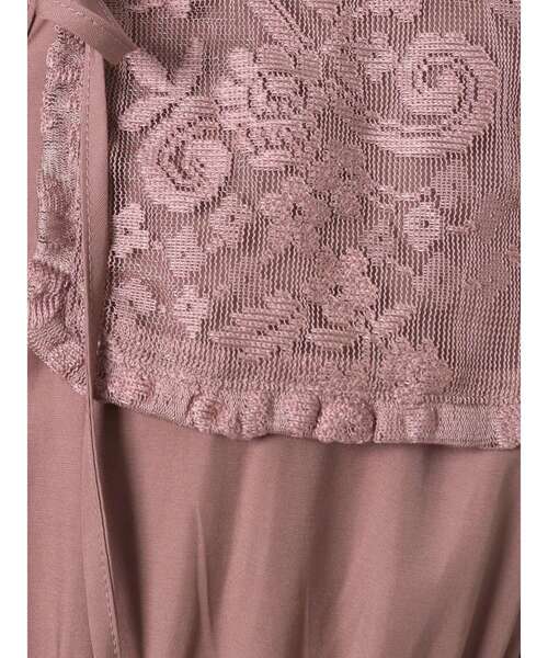 merry jenny(メリージェニー)の「lusterレースセーラーカラーワンピース(ワンピース・レディース・アイボリー/ブラック/ピンク/ブルー・FREE)」の20枚目の写真