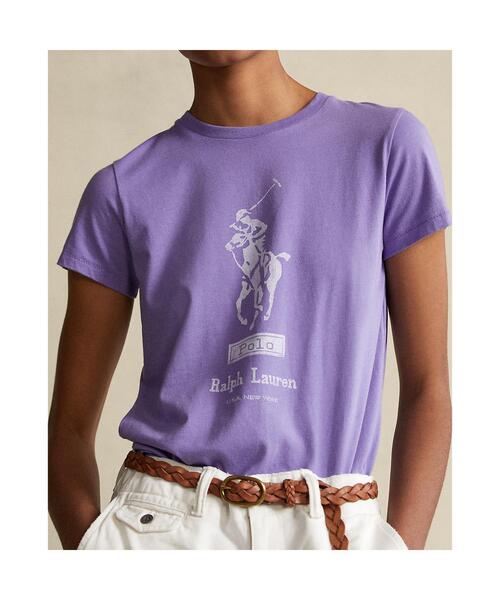 Tシャツ Tシャツ カットソー Polo Lauren ポロラルフローレン のファッション Big Polo コットン Ralph Pony コットン Ralph