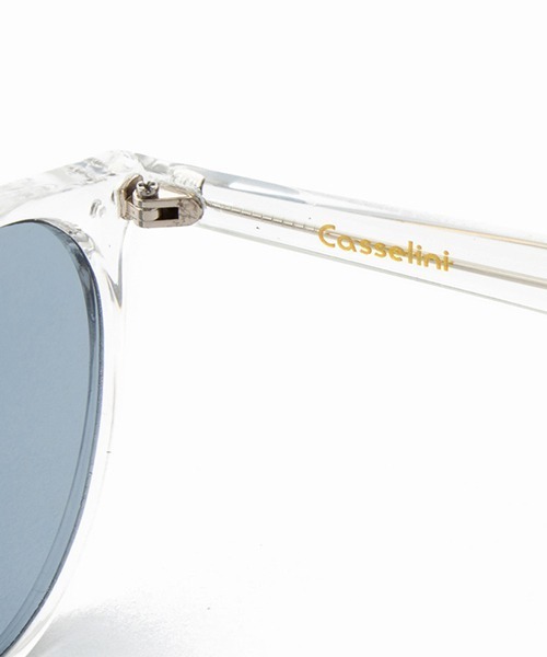 Casselini（キャセリーニ）の「クリアフレームサングラス（サングラス・レディース・ブラウン/ブルー/グリーン/クリア・FREE）」の5枚目の写真