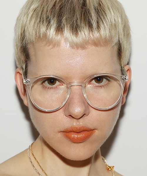 Casselini（キャセリーニ）の「クリアフレームサングラス（サングラス・レディース・ブラウン/ブルー/グリーン/クリア・FREE）」の6枚目の写真