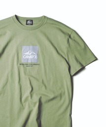 《CAMP7》PRINT TEE【抗菌防臭UVカット】