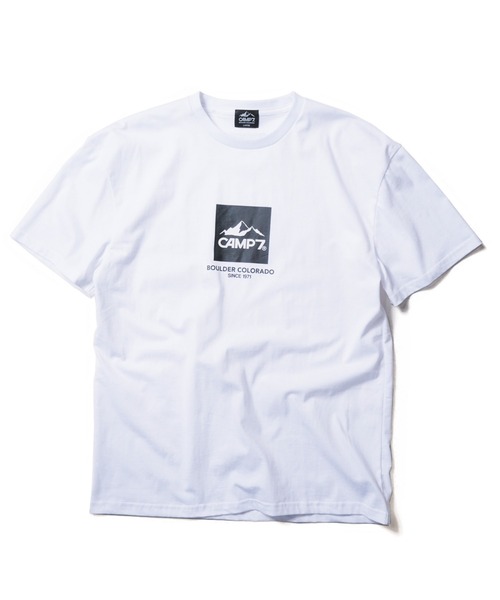 CAMP7（キャンプセブン）の「《CAMP7》PRINT TEE【抗菌防臭UVカット】（Tシャツ/カットソー・メンズ・カーキ/ブラック/ホワイト/ベージュ・LARGE/X-LARGE/MEDIUM）」の6枚目の写真