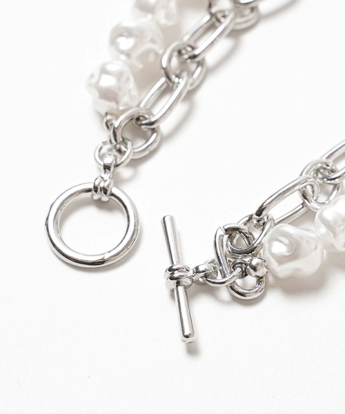 WEGO（ウィゴー）の「WEGO/ボリュームチェーンブレス（ブレスレット・レディース・その他1/その他3/その他4/その他2・FREE）」の6枚目の写真