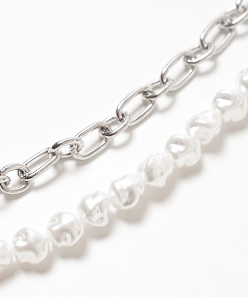 WEGO（ウィゴー）の「WEGO/ボリュームチェーンブレス（ブレスレット・レディース・その他1/その他3/その他4/その他2・FREE）」の5枚目の写真