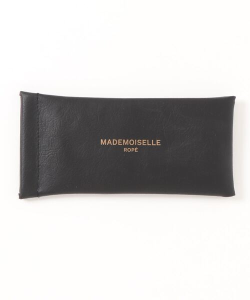 MADEMOISELLE ROPE'（マドモアゼル ロペ）の「ボスリントンUVカットサングラス（サングラス・レディース・ブラック/ダークブラウン・FREE）」の5枚目の写真