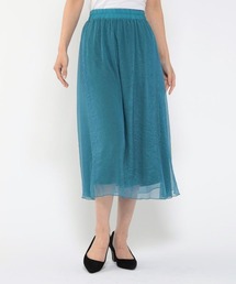 MEW'S REFINED CLOTHES | シャイニーシフォンギャザースカート(スカート)