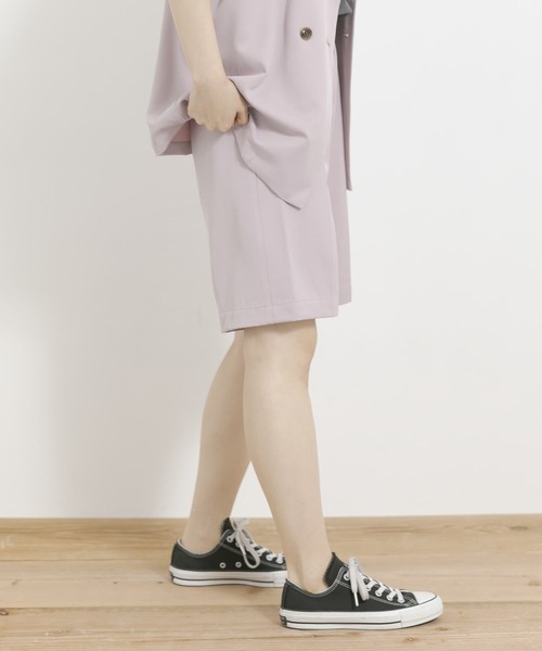 URBAN RESEARCH Sonny Label（アーバンリサーチサニーレーベル）の「ベルト付きショートパンツ（その他パンツ・レディース・ピンク系その他/ブラウン・FREE）」の3枚目の写真