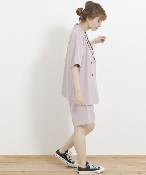 URBAN RESEARCH Sonny Label（アーバンリサーチサニーレーベル）の「ベルト付きショートパンツ（その他パンツ・レディース・ピンク系その他/ブラウン・FREE）」の5枚目の写真