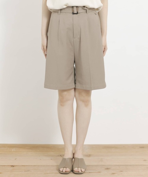 URBAN RESEARCH Sonny Label（アーバンリサーチサニーレーベル）の「ベルト付きショートパンツ（その他パンツ・レディース・ピンク系その他/ブラウン・FREE）」の8枚目の写真