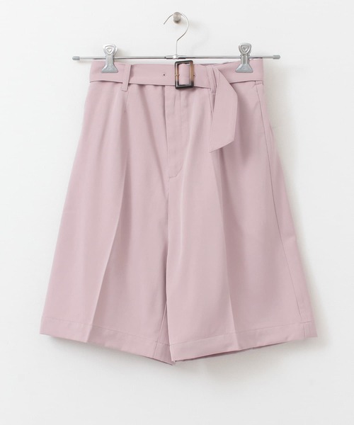 URBAN RESEARCH Sonny Label（アーバンリサーチサニーレーベル）の「ベルト付きショートパンツ（その他パンツ・レディース・ピンク系その他/ブラウン・FREE）」の12枚目の写真