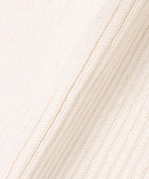 Allamanda（アラマンダ）の「スクエア／ネックパワショルニット（ニット/セーター・レディース・ブラック/サックスブルー/アイボリー/ベージュ/ブラウン・M）」の9枚目の写真