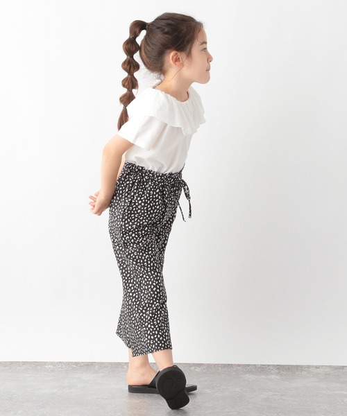 GLOBAL WORK（グローバルワーク）の「【キッズ】フリルカラープルオーバー半袖/948589（Tシャツ/カットソー・キッズ・ライトパープル/ホワイト系その他2・150cm/120cm/160cm/130cm/110cm/140cm/100cm）」の15枚目の写真