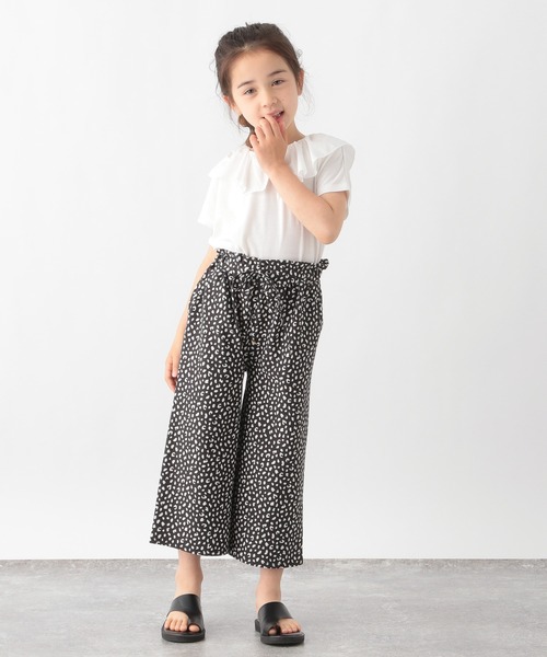 GLOBAL WORK（グローバルワーク）の「【キッズ】フリルカラープルオーバー半袖/948589（Tシャツ/カットソー・キッズ・ライトパープル/ホワイト系その他2・150cm/120cm/160cm/130cm/110cm/140cm/100cm）」の14枚目の写真